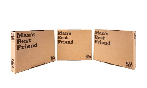 bull dog cardboard packaging 2